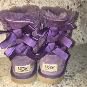 Purple Ugg Children’s Boots Size 11